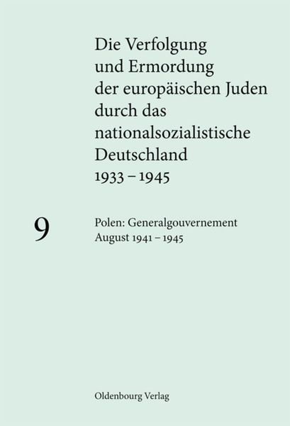 Produktbild: Polen: Generalgouvernement August 1941 &ndash; 1945