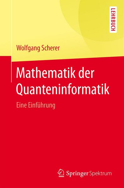 Produktbild: Mathematik der Quanteninformatik
