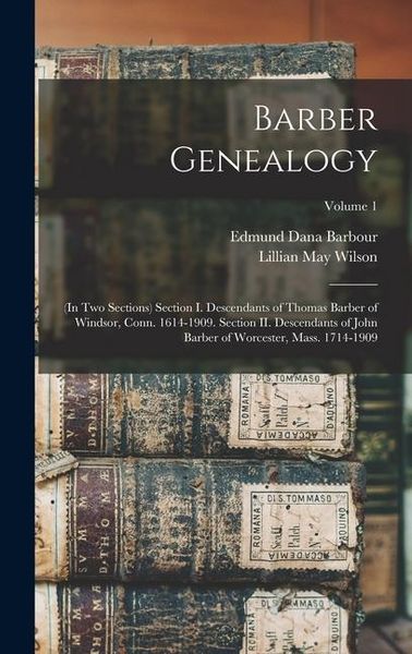 Produktbild: Barber Genealogy