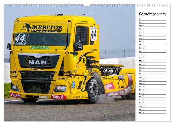 Produktbild: Faszination Truck Rennsport (hochwertiger Premium Wandkalender 2026 DIN A2 quer), Kunstdruck in Hochglanz