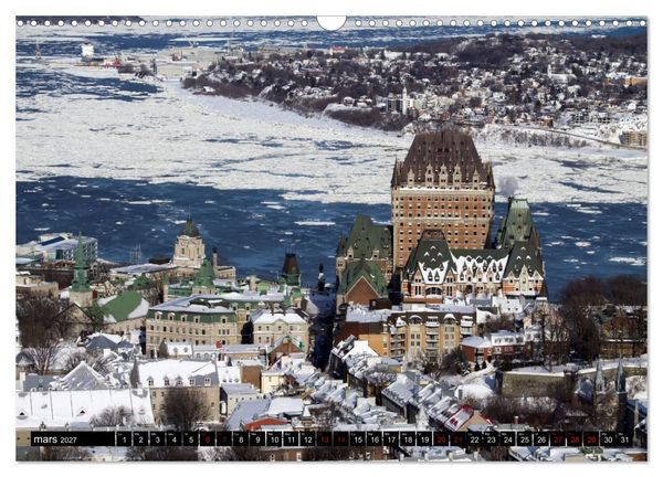 Produktbild: Le Ch&acirc;teau Frontenac (Calendrier mural 2027 DIN A3 vertical), CALVENDO calendrier mensuel