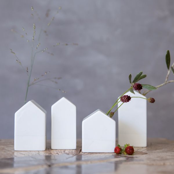 Vasen-Set Gartenhäuschen
