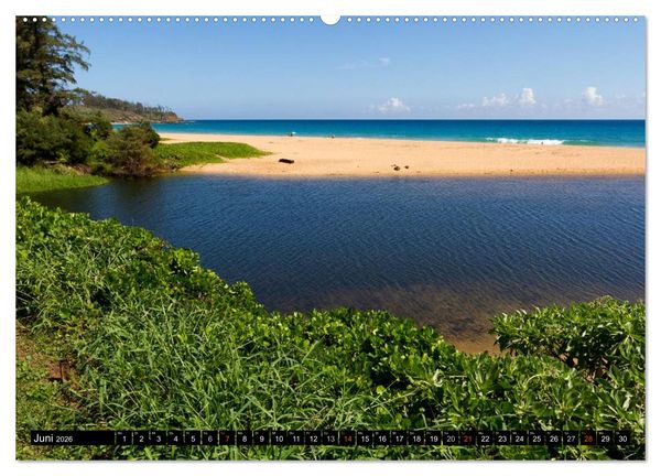 Produktbild: Hawai'i - Teil 2 (Wandkalender 2026 DIN A2 quer), CALVENDO Monatskalender