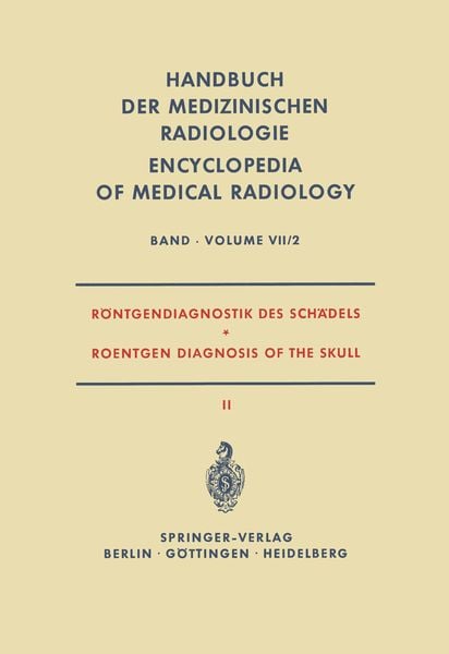 Produktbild: R&ouml;ntgendiagnostik des Sch&auml;dels II / Roentgen Diagnosis of the Skull II