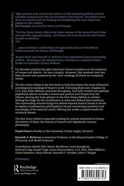 Produktbild: The New Hume Debate