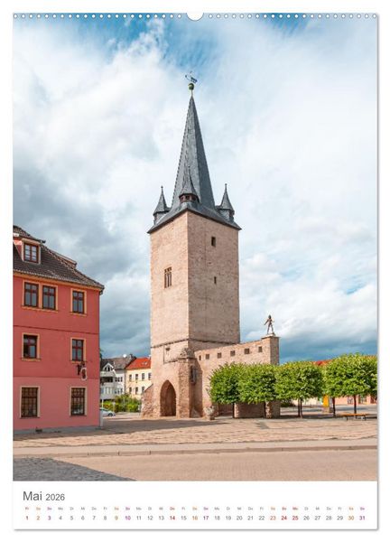 Produktbild: Die Stadt Aschersleben (hochwertiger Premium Wandkalender 2026 DIN A2 hoch), Kunstdruck in Hochglanz