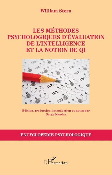 Produktbild: Les m&eacute;thodes psychologiques d'&eacute;valuation de l'intelligence et la notion de QI