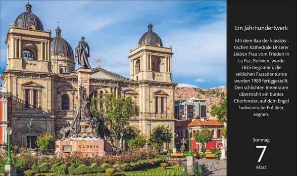 Produktbild: Eine Reise um die Welt Premiumkalender 2027 - 365 faszinierende Fotografien