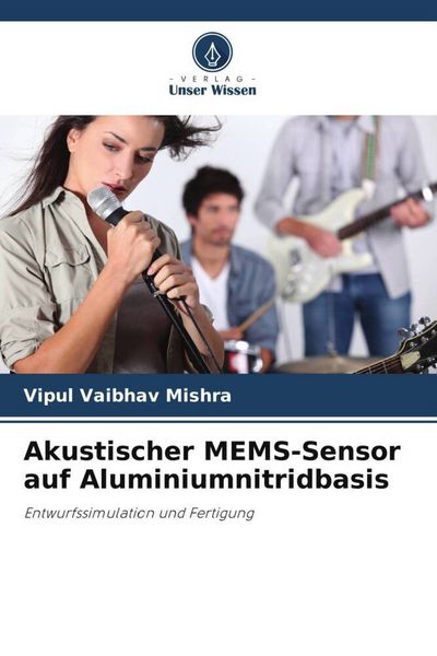 Produktbild: Akustischer MEMS-Sensor auf Aluminiumnitridbasis