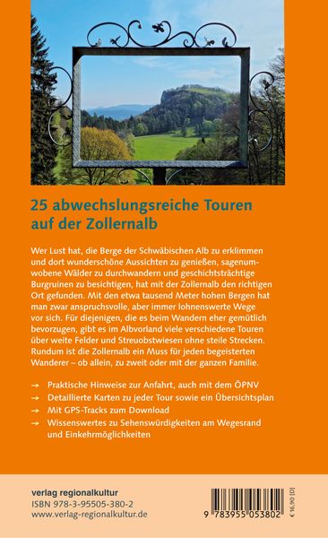 Produktbild: Wandern auf der Zollernalb