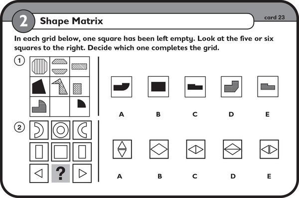 Produktbild: 11+ Non-Verbal Reasoning Flashcards