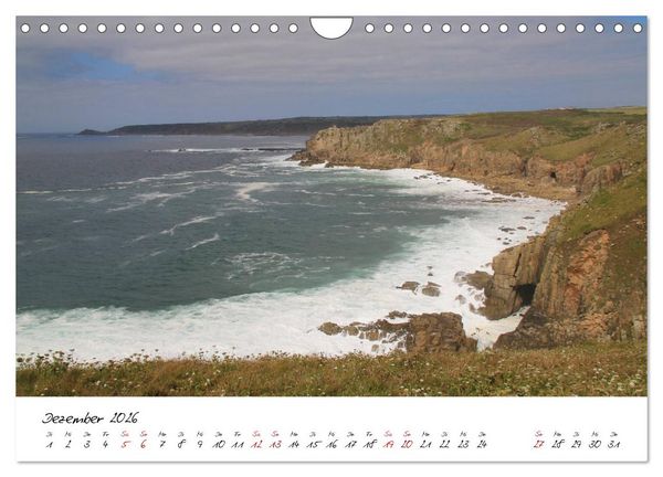 Produktbild: Reizvolles S&uuml;dengland Devon und Cornwall (Wandkalender 2026 DIN A4 quer), CALVENDO Monatskalender