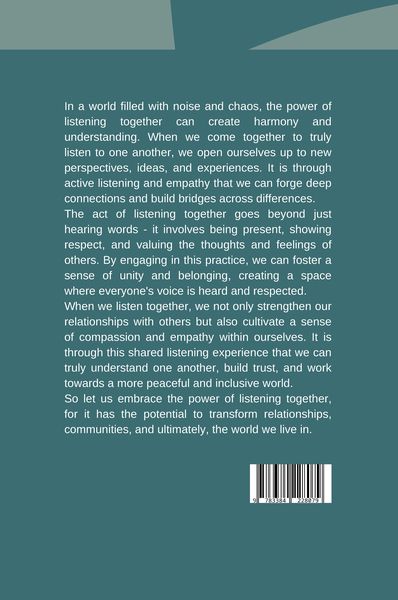 Produktbild: Power of Listening Together