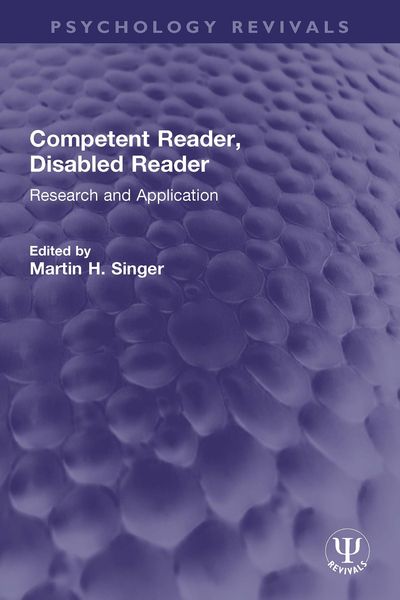 Produktbild: Competent Reader, Disabled Reader