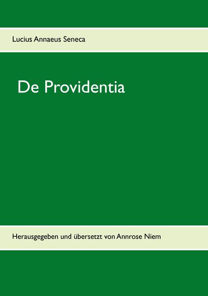 Produktbild: De Providentia