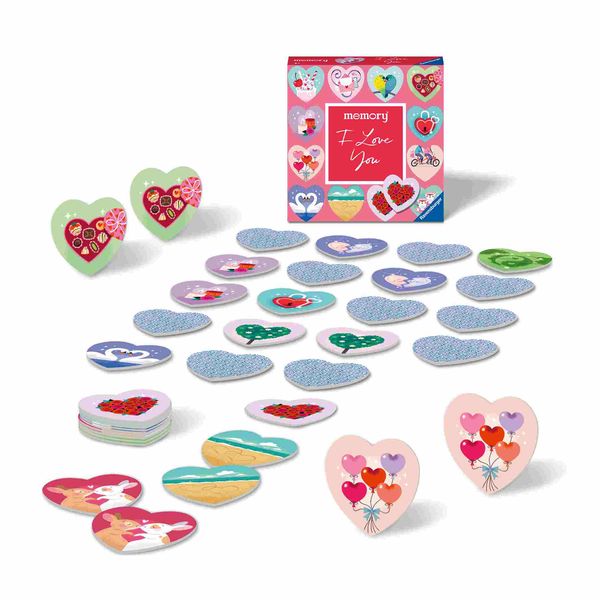 Produktbild: memory&reg; moments - I love you - Gesellschaftsspiel & Brettspiel ab 3 Jahre