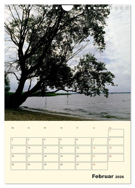 Produktbild: Usedom (Wandkalender 2026 DIN A4 hoch), CALVENDO Monatskalender
