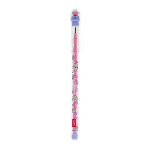 Produktbild: Legami Stapelbarer Bleistift mit Radiergummi - Kätzchen