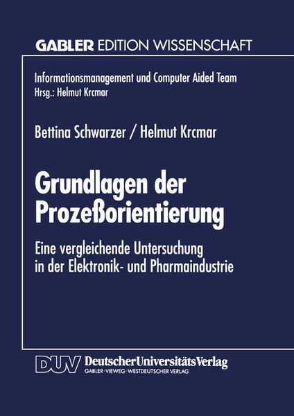Produktbild: Grundlagen der Prozeßorientierung