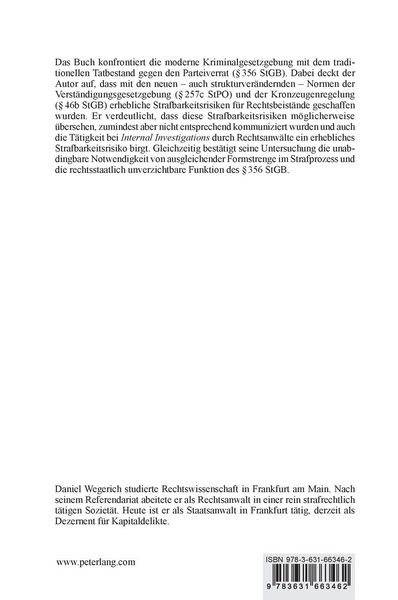 Produktbild: Moderne Kriminalgesetzgebung: Produzent von Parteiverrat?