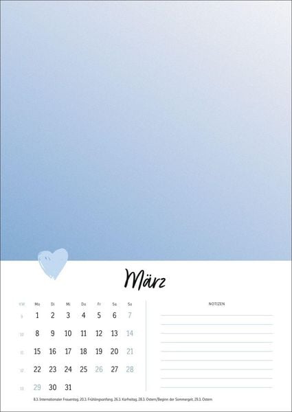 Produktbild: Kreativkalender Mit Liebe gemacht A4 2027