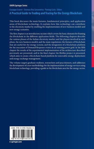 Produktbild: A Practical Guide to Trading and Tracing for the Energy Blockchain