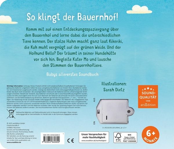 Produktbild: H&ouml;r mal, so klingt der Bauernhof!