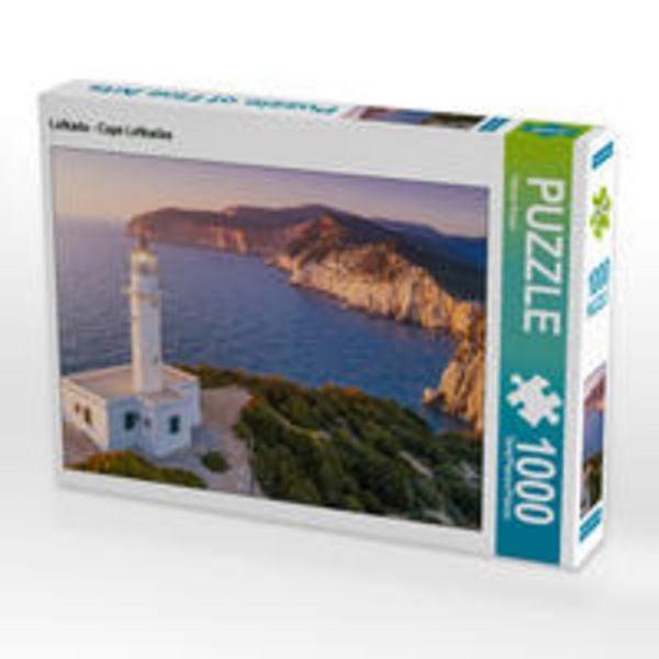 CALVENDO Puzzle Lefkada - Cape Lefkadas | 1000 Teile Lege-Größe 64x48cm Foto-Puzzle für glückliche Stunden