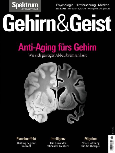 Produktbild: Gehirn&Geist 2/2026 Anti-Aging f&uuml;rs Gehirn