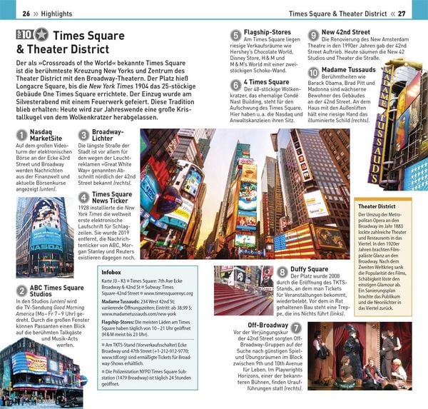 Produktbild: TOP10 Reisef&uuml;hrer New York