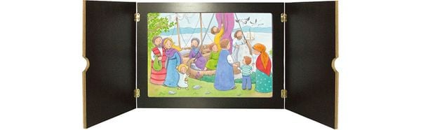 Produktbild: Jesus und der gro&szlig;e Sturm. Kamishibai Bildkartenset