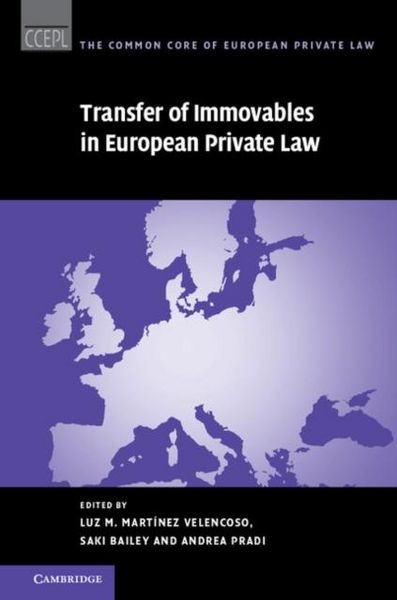Produktbild: Transfer of Immovables in European Private Law