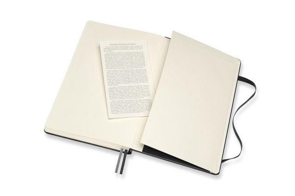 Produktbild: Moleskine Notizbuch Large/A5, Punktraster, Erweiterte Seitenanzahl, Schwarz