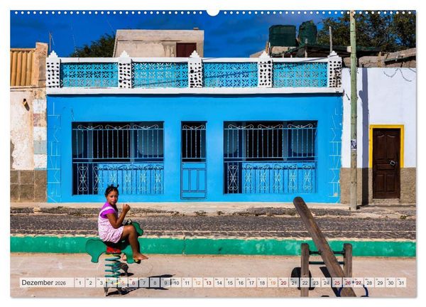 Produktbild: Cabo Verde - Inseln voller Farbe, Licht und Lebendigkeit (hochwertiger Premium Wandkalender 2026 DIN A2 quer), Kunstdruck in Hochglanz