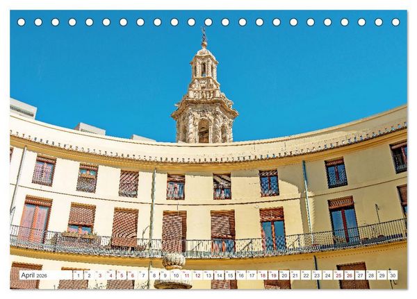 Produktbild: Valencia - Stadt mit besonderem Zauber (Tischkalender 2026 DIN A5 quer), CALVENDO Monatskalender