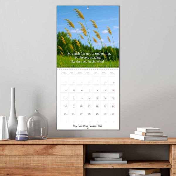 Produktbild: Let the moment guide you (Wall Calendar 2026 12 &times; 12 Inch) CALVENDO 12 Month Wall Calendar