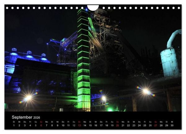 Produktbild: Industriekultur Ruhrgebiet (Wandkalender 2026 DIN A4 quer), CALVENDO Monatskalender