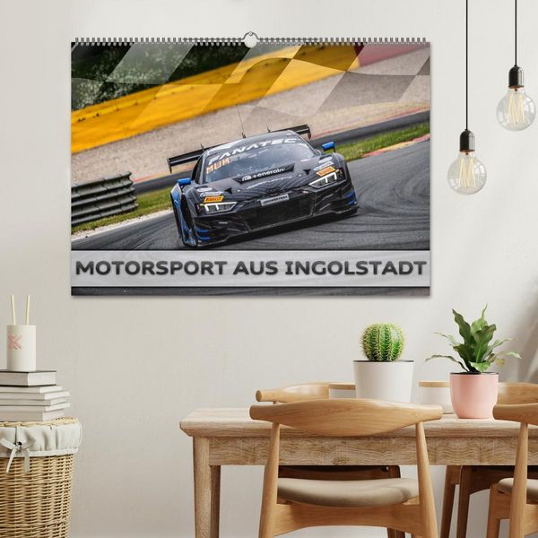 Produktbild: Motorsport aus Ingolstadt (Wandkalender 2026 DIN A2 quer), CALVENDO Monatskalender