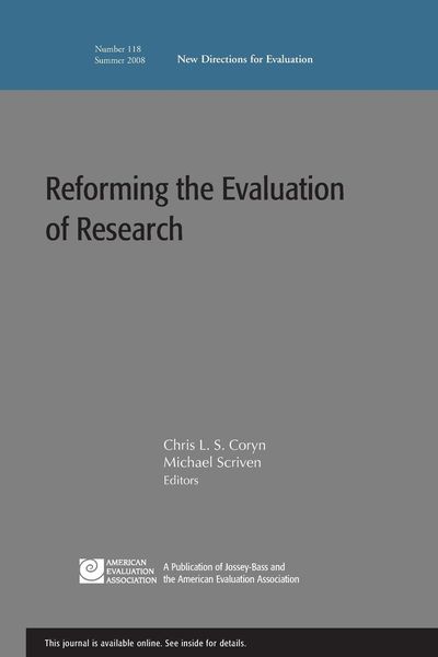 Produktbild: Reforming The Evaluation Of Re