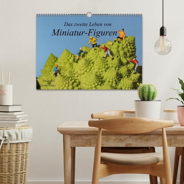 Produktbild: Das zweite Leben von Miniatur-Figuren (Wandkalender 2026 DIN A3 quer), CALVENDO Monatskalender