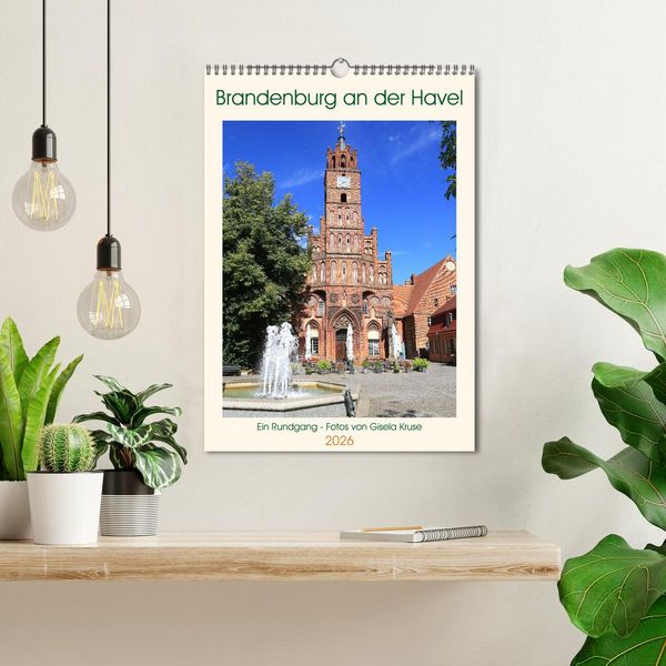 Produktbild: Brandenburg an der Havel - Ein Rundgang (Wandkalender 2026 DIN A3 hoch), CALVENDO Monatskalender
