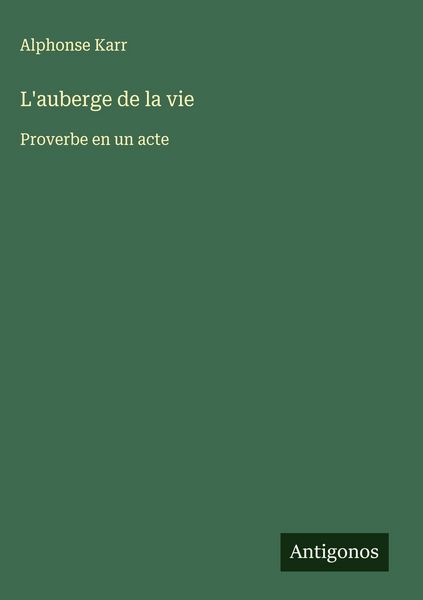 Produktbild: L'auberge de la vie