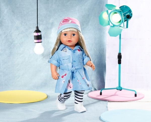 @BABY born Deluxe Jeans Kleid 43cm