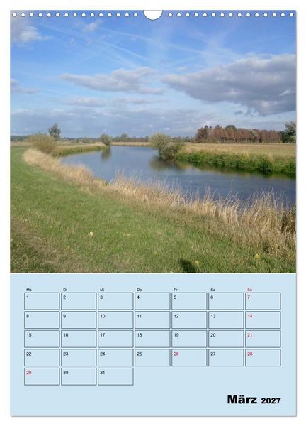 Produktbild: Leinemasch (Wandkalender 2027 DIN A3 hoch), CALVENDO Monatskalender