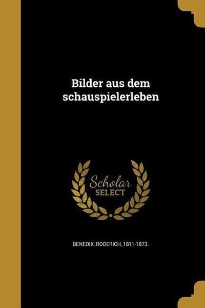 Produktbild: Bilder aus dem schauspielerleben