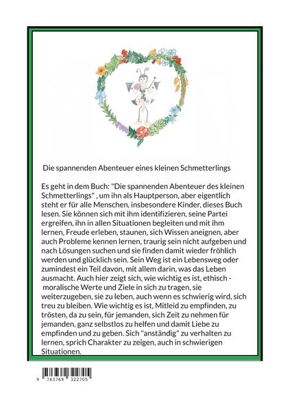 Produktbild: Die spannenden Abenteuer eines kleinen Schmetterlings