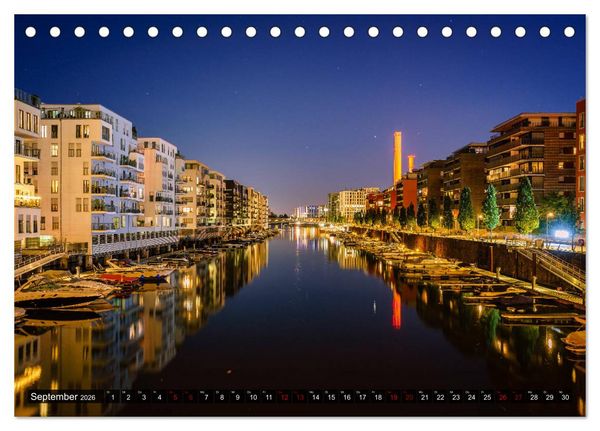 Produktbild: Main Frankfurt (Tischkalender 2026 DIN A5 quer), CALVENDO Monatskalender