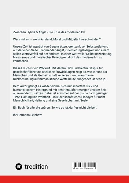 Produktbild: Zwischen Hybris & Angst: Die Krise des modernen Ich Band I