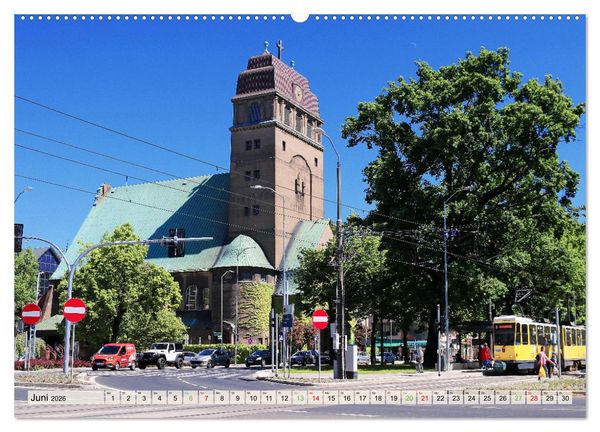 Produktbild: Stettin - Bedeutende Hafenstadt in Polen (hochwertiger Premium Wandkalender 2026 DIN A2 quer), Kunstdruck in Hochglanz
