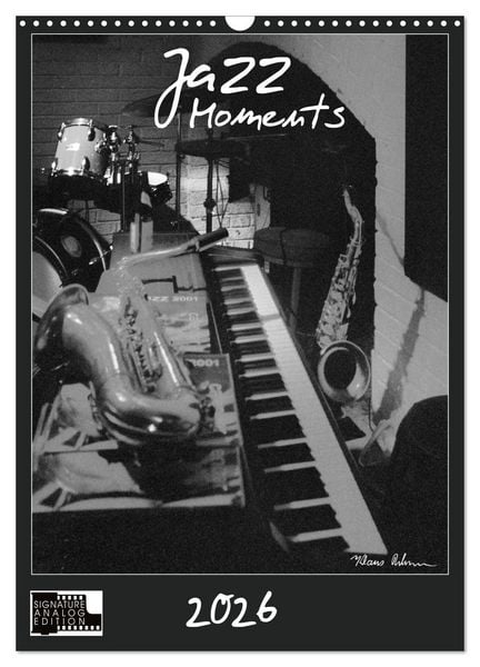 Produktbild: Jazz Moments (Wandkalender 2026 DIN A3 hoch), CALVENDO Monatskalender